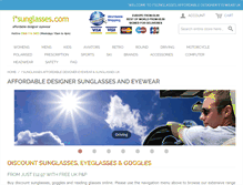 Tablet Screenshot of i-sunglasses.com